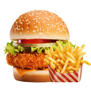 Zinger Burger & Fries